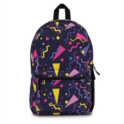 Artistic Shapes BackpackThis Artistic Shapes Backpack combines a stylish design with practicality. Made with durable materials, it features an ergonomic design for comfortable wear. With multiple compartments and pockets, it offers ample storage space. Pe