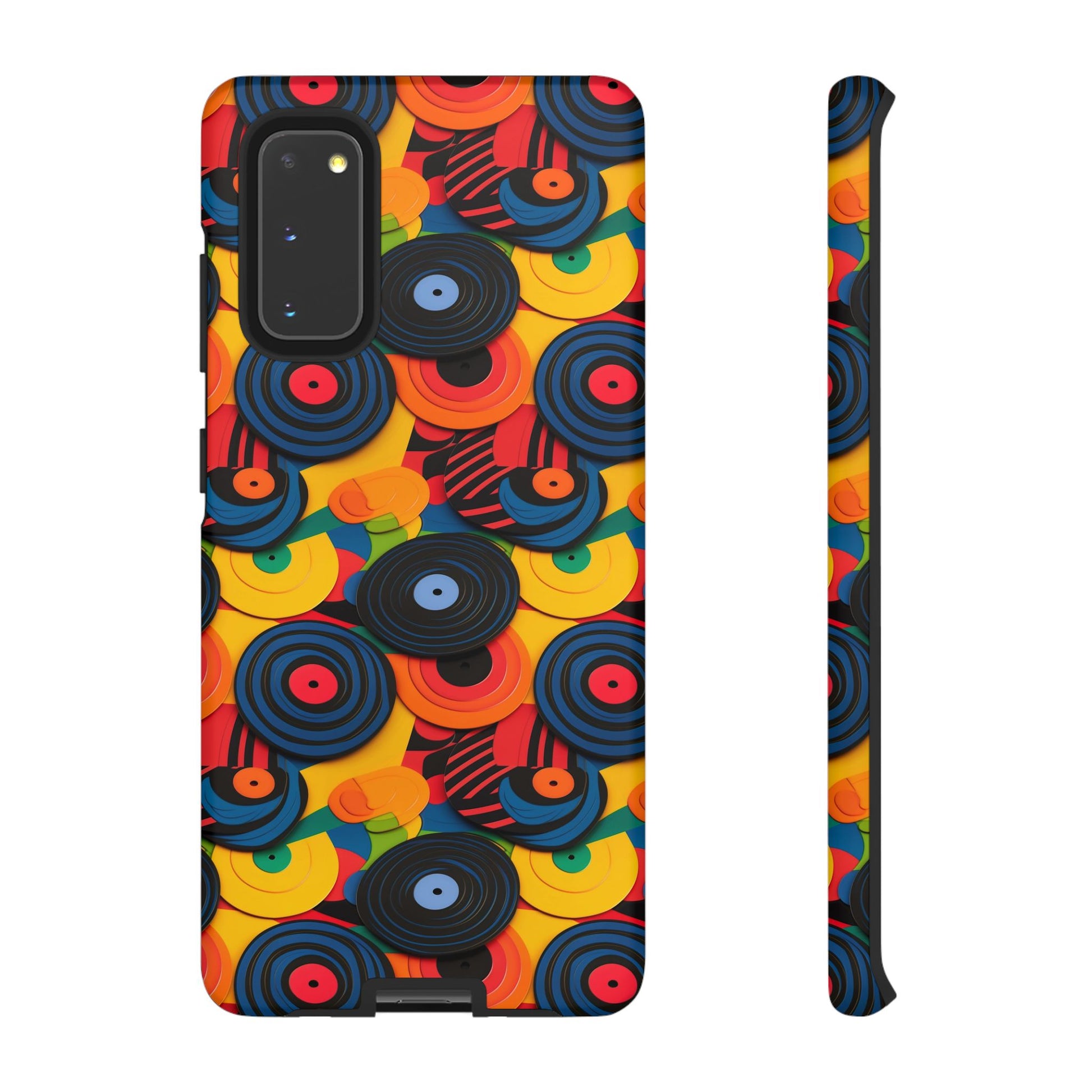 Colourful Vinyl Record Phone Case  