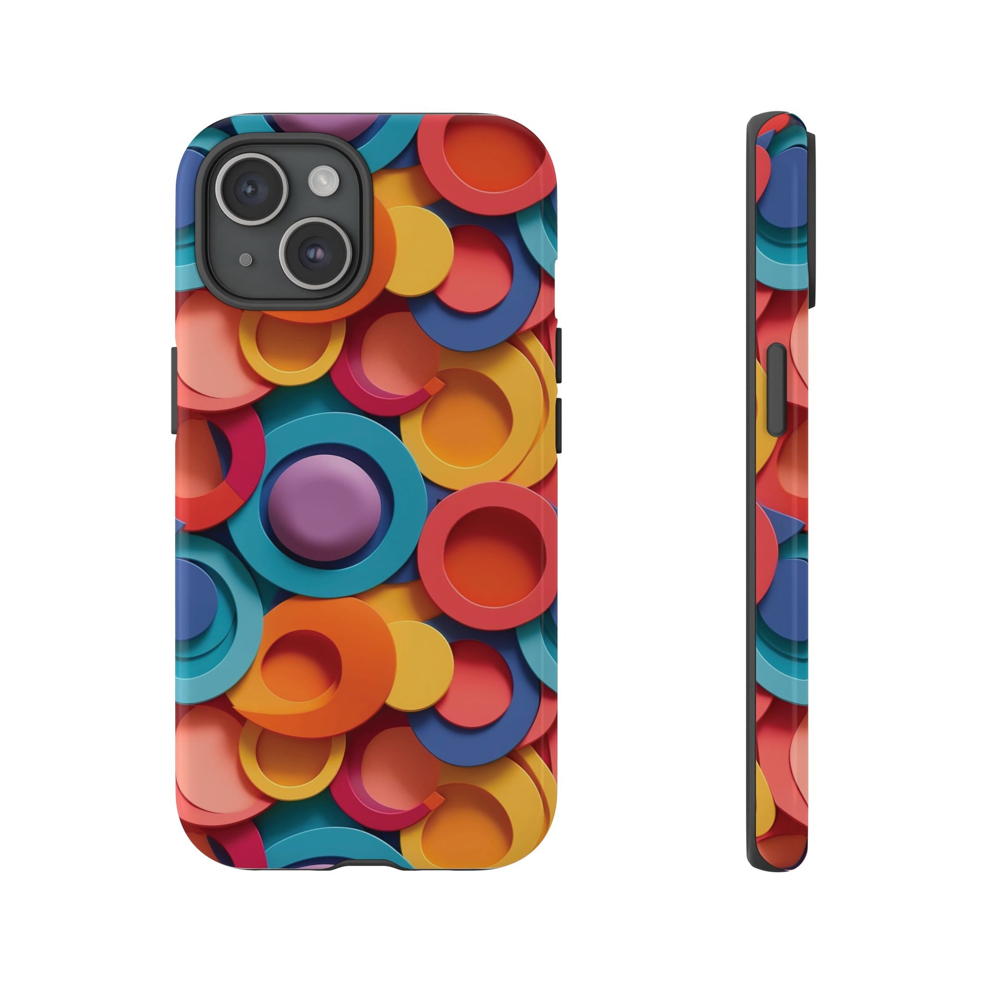 Colourful Circles Phone Case  