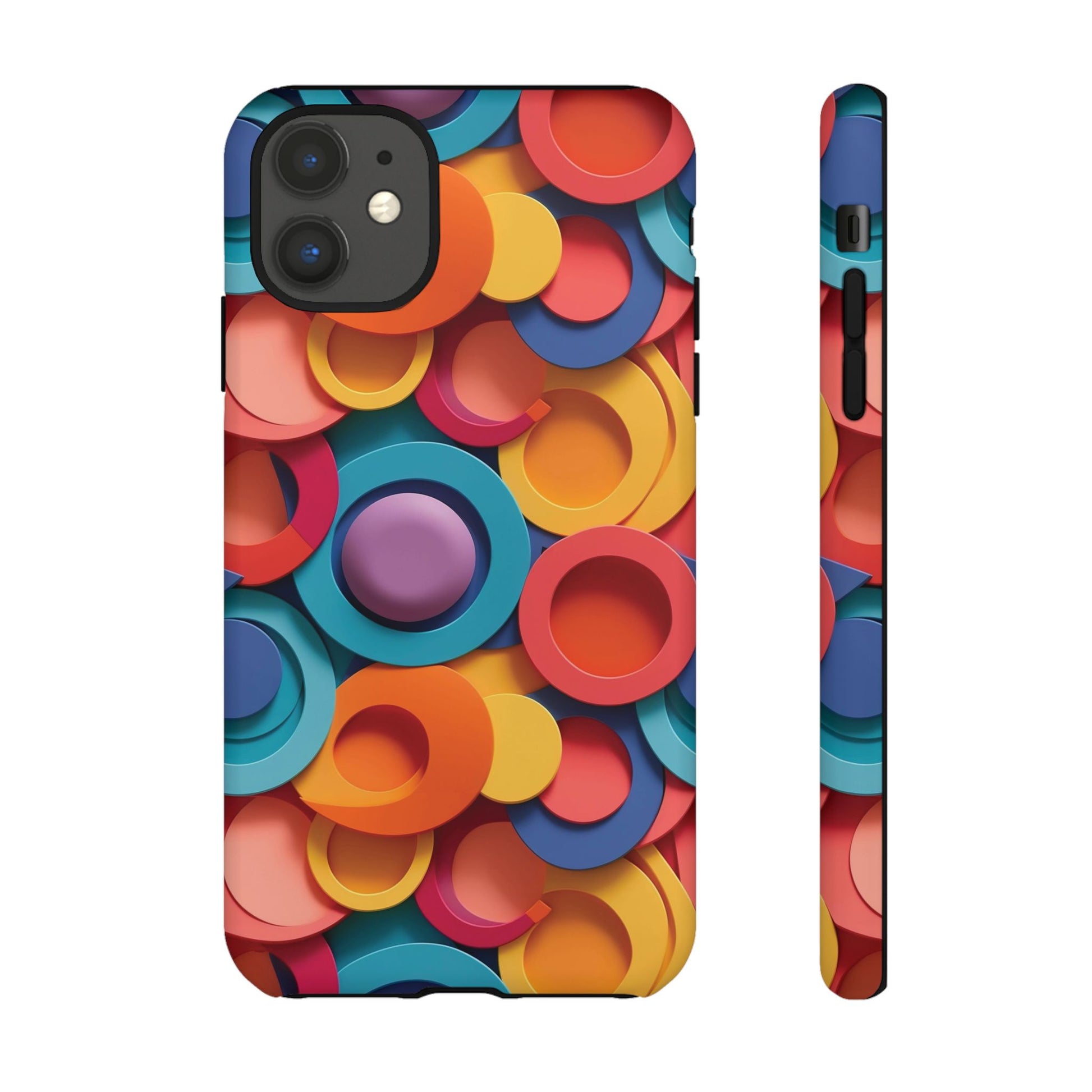 Colourful Circles Phone Case  