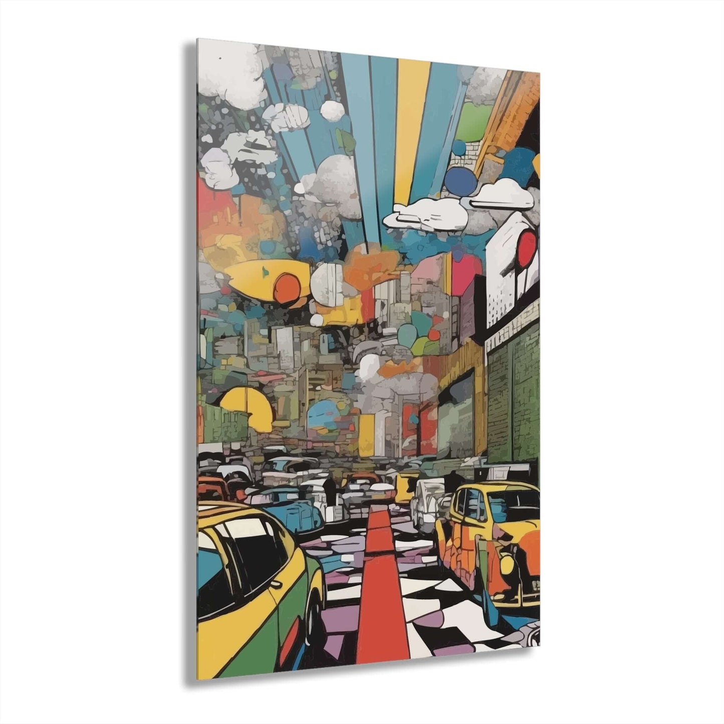 Vintage Cars Acrylic PrintMade to bring art-gallery quality to exhibiting artwork in any space, these custom acrylic prints are the perfect means to show art to the world. These prints are water-resistant and effortless to maintain clean like new thanks t