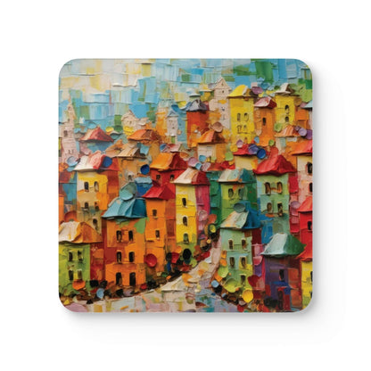 Watercolour City Coaster SetCraft beautiful landscapes at home or on the go with our Watercolour City Coaster Set. These high-quality coasters feature stunning cityscapes, perfect for adding a touch of art to your daily routine. With durable materials and