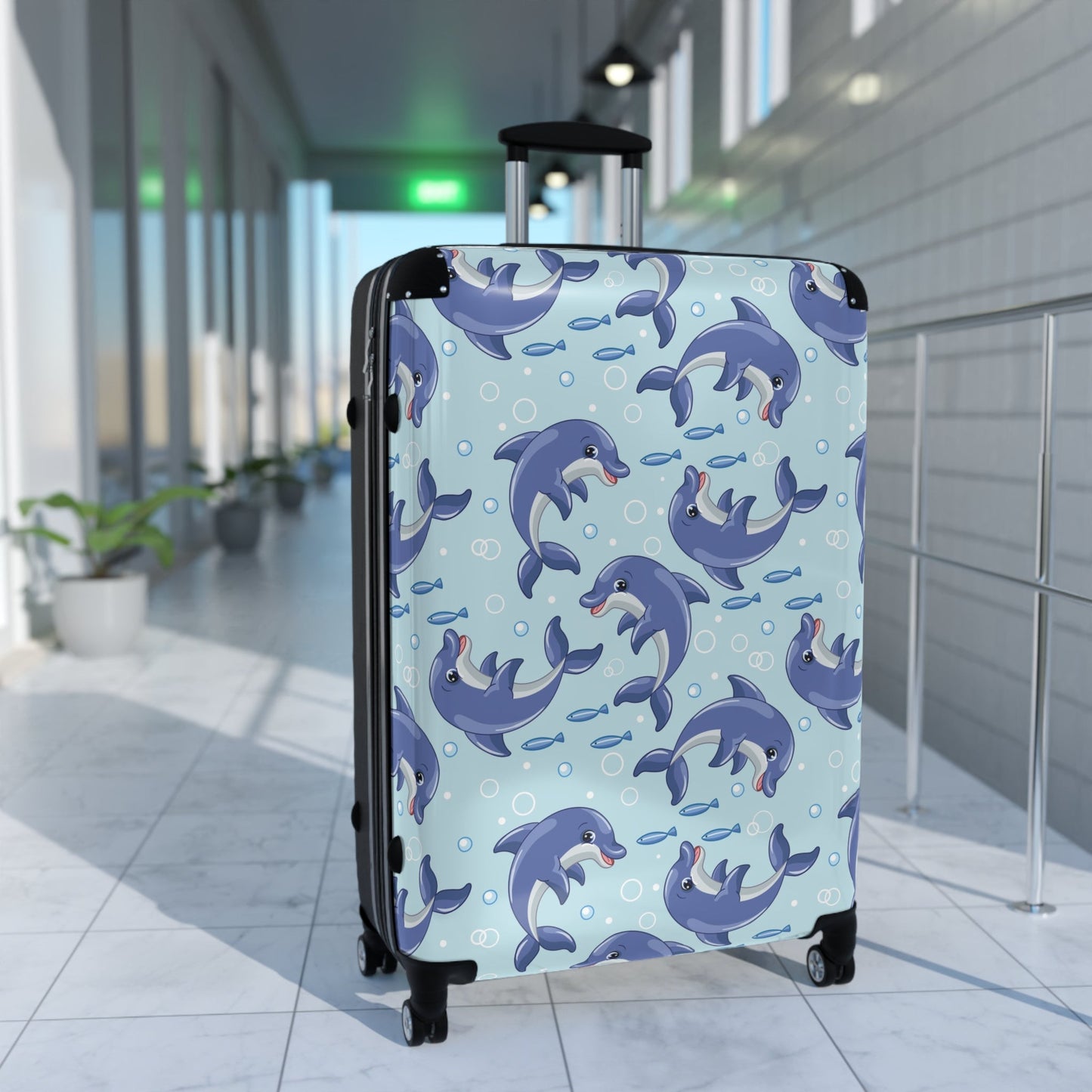 £213.44Dolphin SuitcaseThe Dolphin Suitcase boasts a durable and lightweight design, making it suitable for all types of travel. Its unique "dewdrop" feature offers added protection for your belongings in humid environments. Perfect for the avid traveller