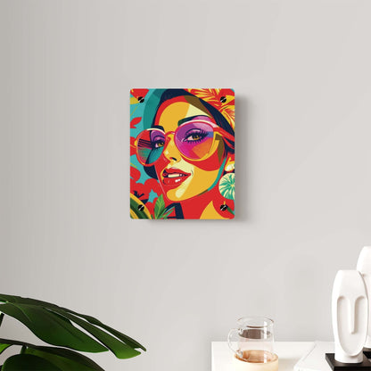 Woman Wearing Lipstick Acrylic PrintMake a statement with our Woman Wearing Lipstick Acrylic Print. Bold and vibrant, this piece is perfect for those who appreciate the beauty of expression. Adorn your walls with this modern and artistic print that will e