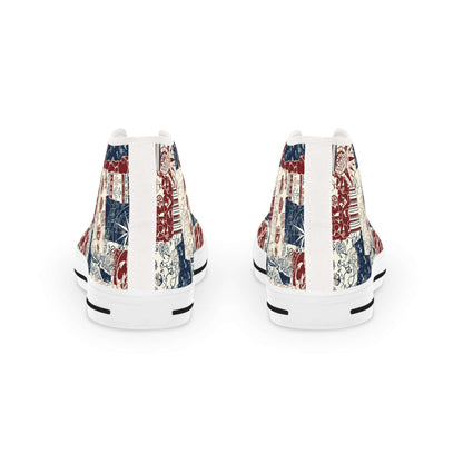 Men's Vintage High Top SneakersStride in style with these retro-inspired Men's Vintage High Top Sneakers. These sneakers feature a classic high top design that brings a touch of nostalgia to any outfit. Plus, the sturdy construction and comfortable fit ar