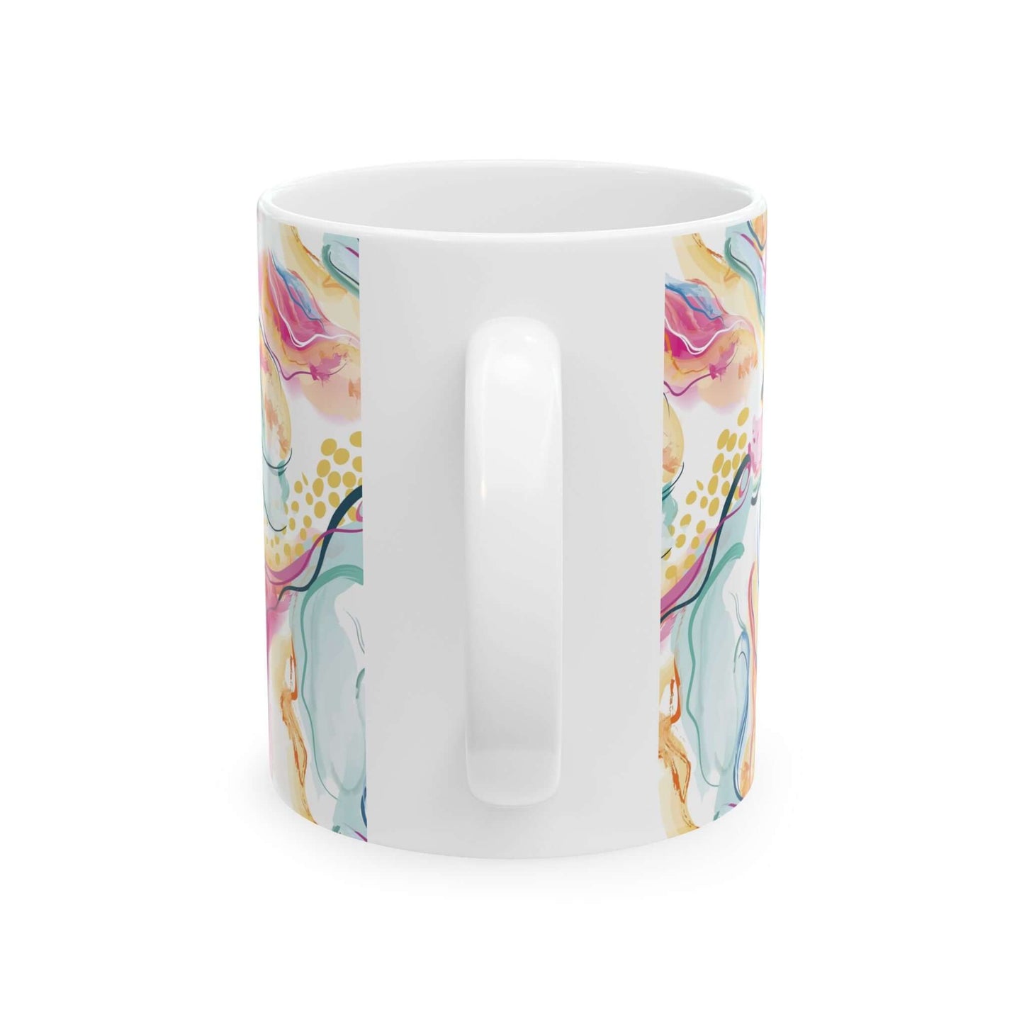 Wavey Lines MugIntroducing the Wavey Lines Mug - a work of art in your hands. With its elegant and exclusive design, every sip will transport you to the world of luxury. Made from premium materials, this mug is not just a functional piece, but a statement