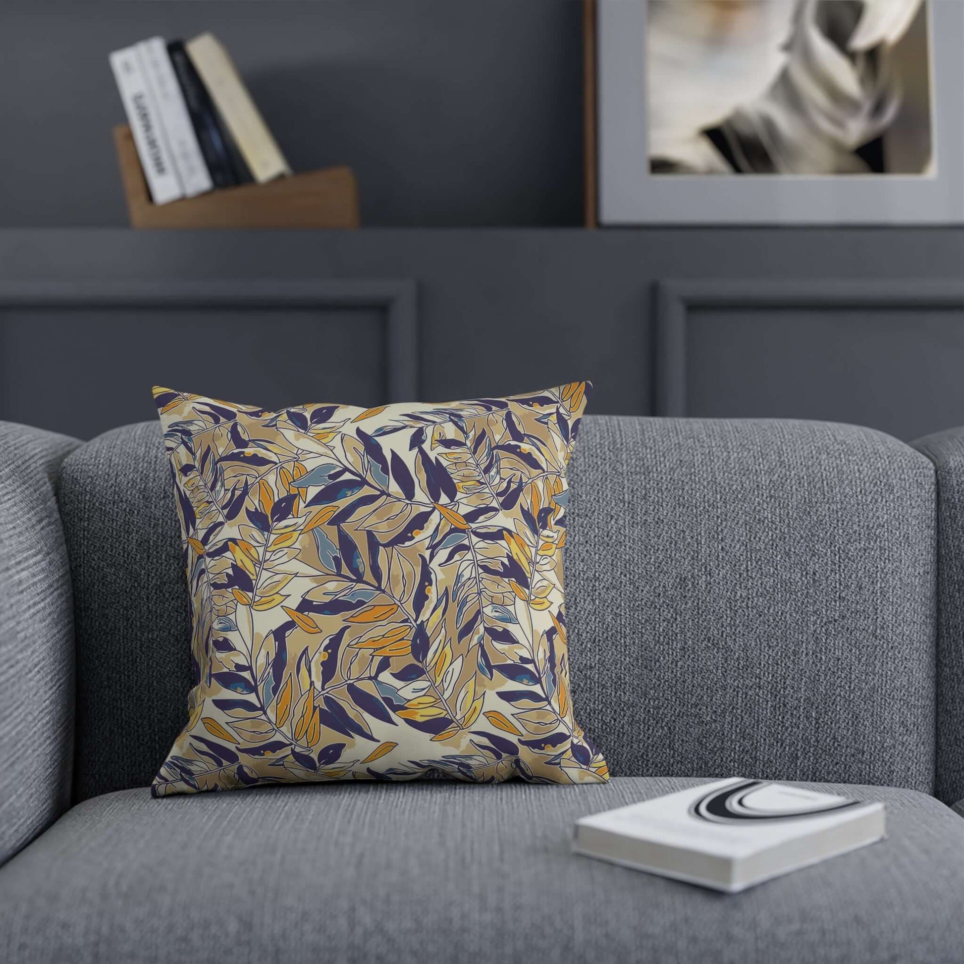 Multicolour Leaf CushionEnhance your living space with the Multicolour Leaf Cushion. This beautiful cushion features a vibrant leaf design that adds a touch of nature to any room. Made with high-quality materials, it offers comfort and durability. Enjoy t