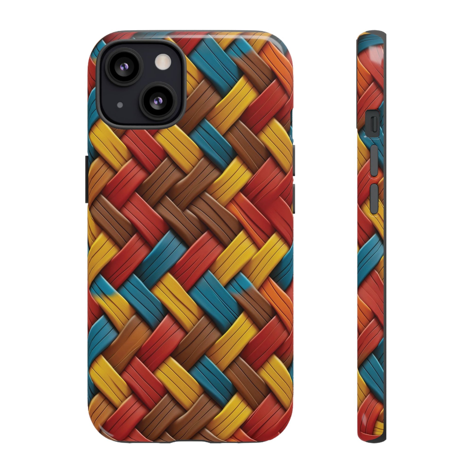 Vibrant Woven Phone Case  