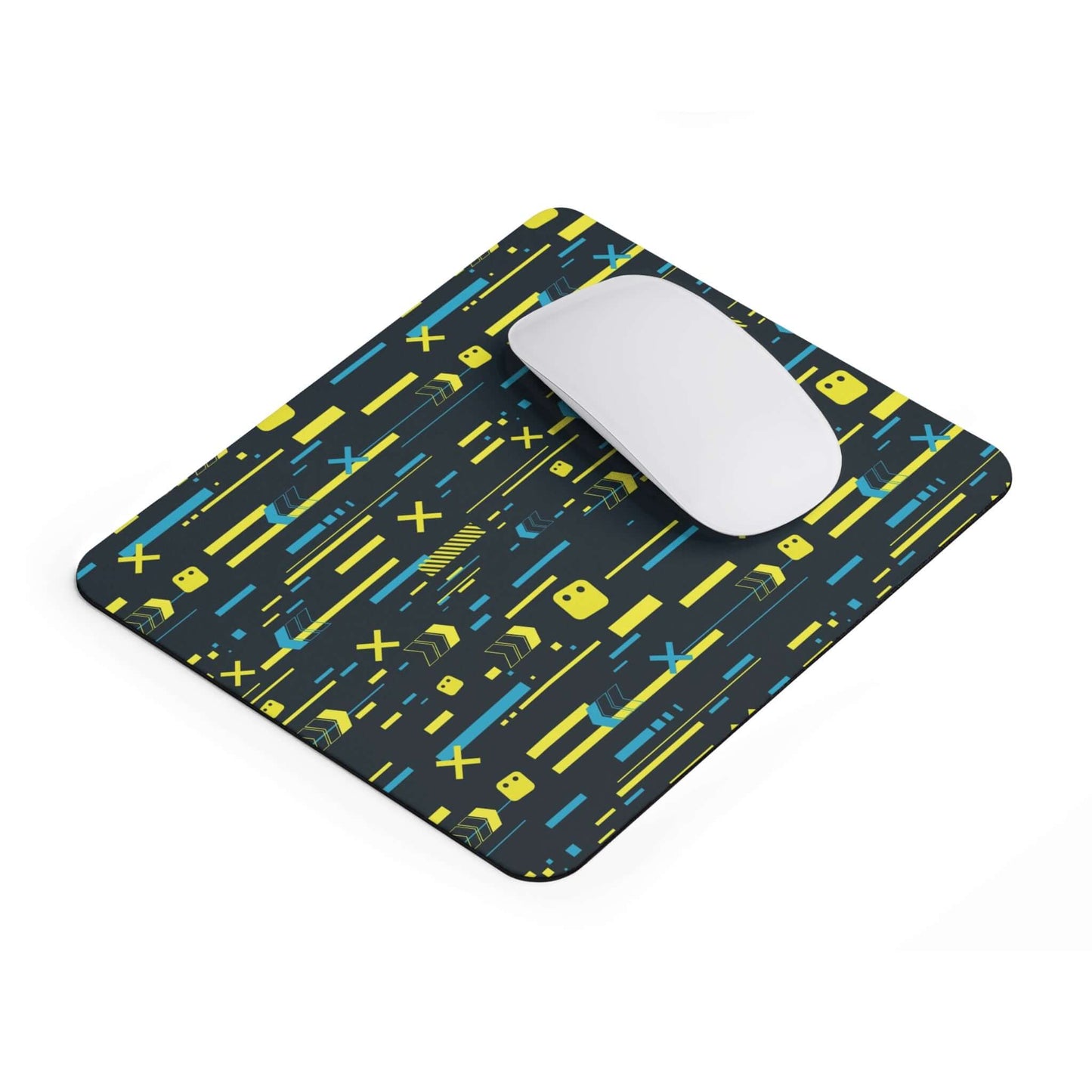 Cyberpunk Mouse PadOutfit your lair with a Cyberpunk Mouse Pad that's sure to elevate your online espionage game. With a sleek design inspired by the neon-lit streets of Night City, this pad will keep your mouse movements smooth and precise, giving you th