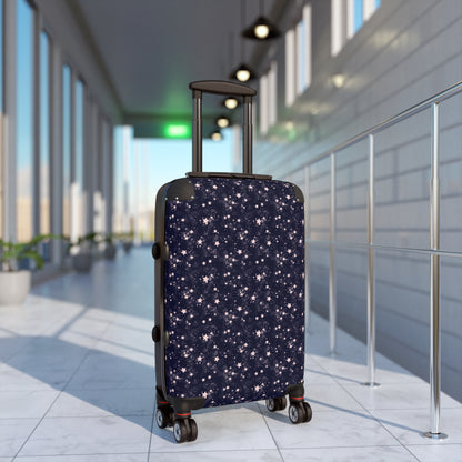 Space Galaxy SuitcasePack your bags and blast off on your next adventure with our Space Galaxy Suitcase! This sleek and sturdy luggage features a stunning galactic design that will make you stand out from the crowd. With its durable construction and spaci