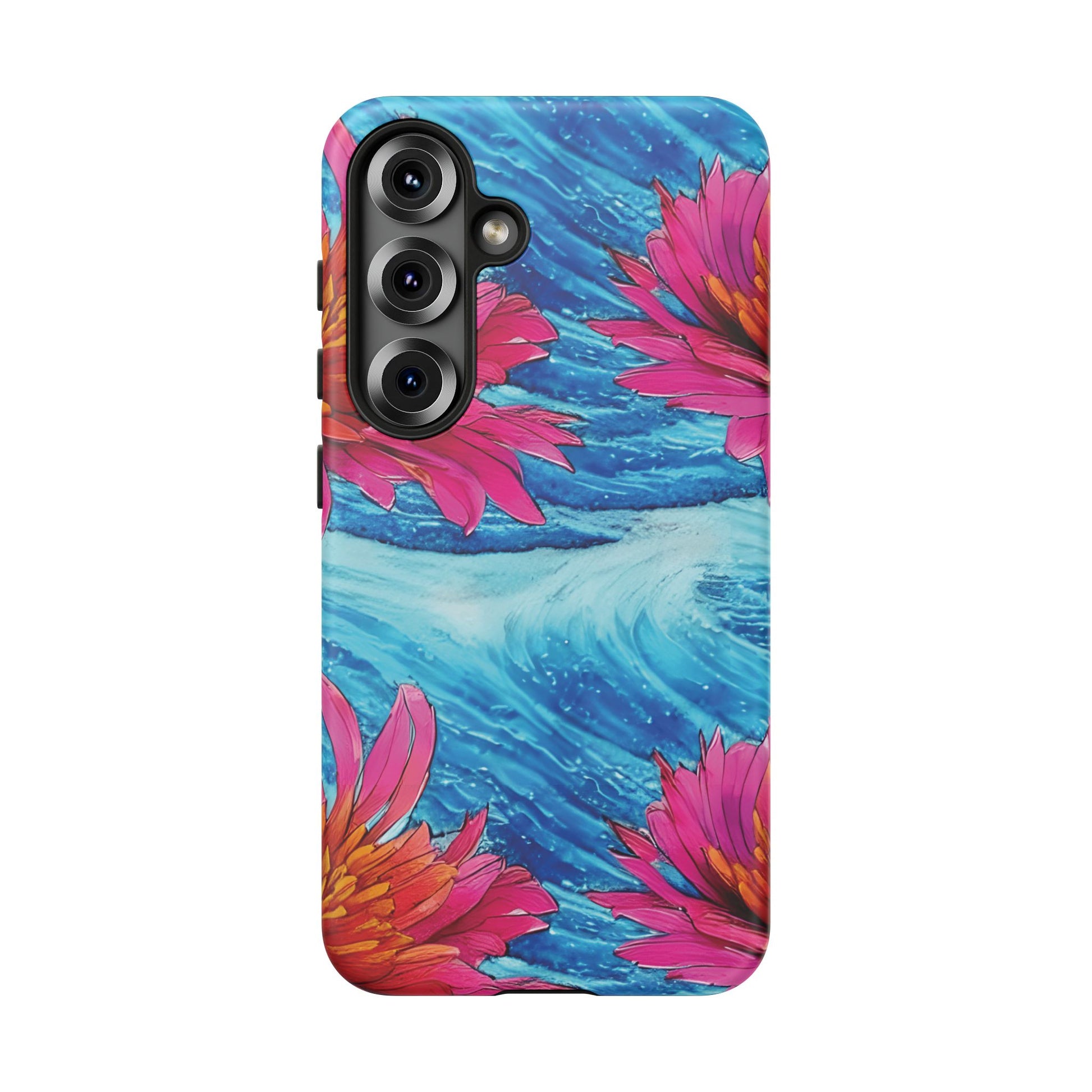 Waves & Flowers Phone Case   0