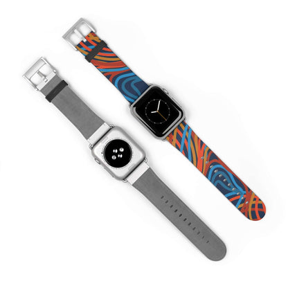 Futuristic Art Apple Watch BandIntroducing the Futuristic Art Apple Watch Band - a masterful fusion of technology and art. Created for the sophisticated and exclusive, this band features a modern design that will elevate your style. With its sleek and fut