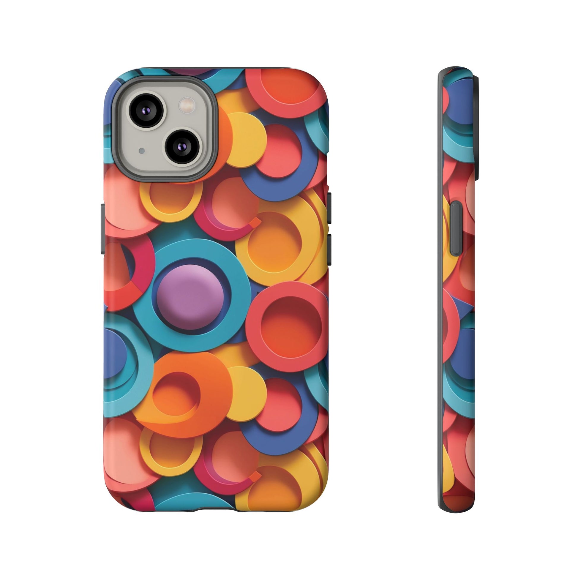 Colourful Circles Phone Case  