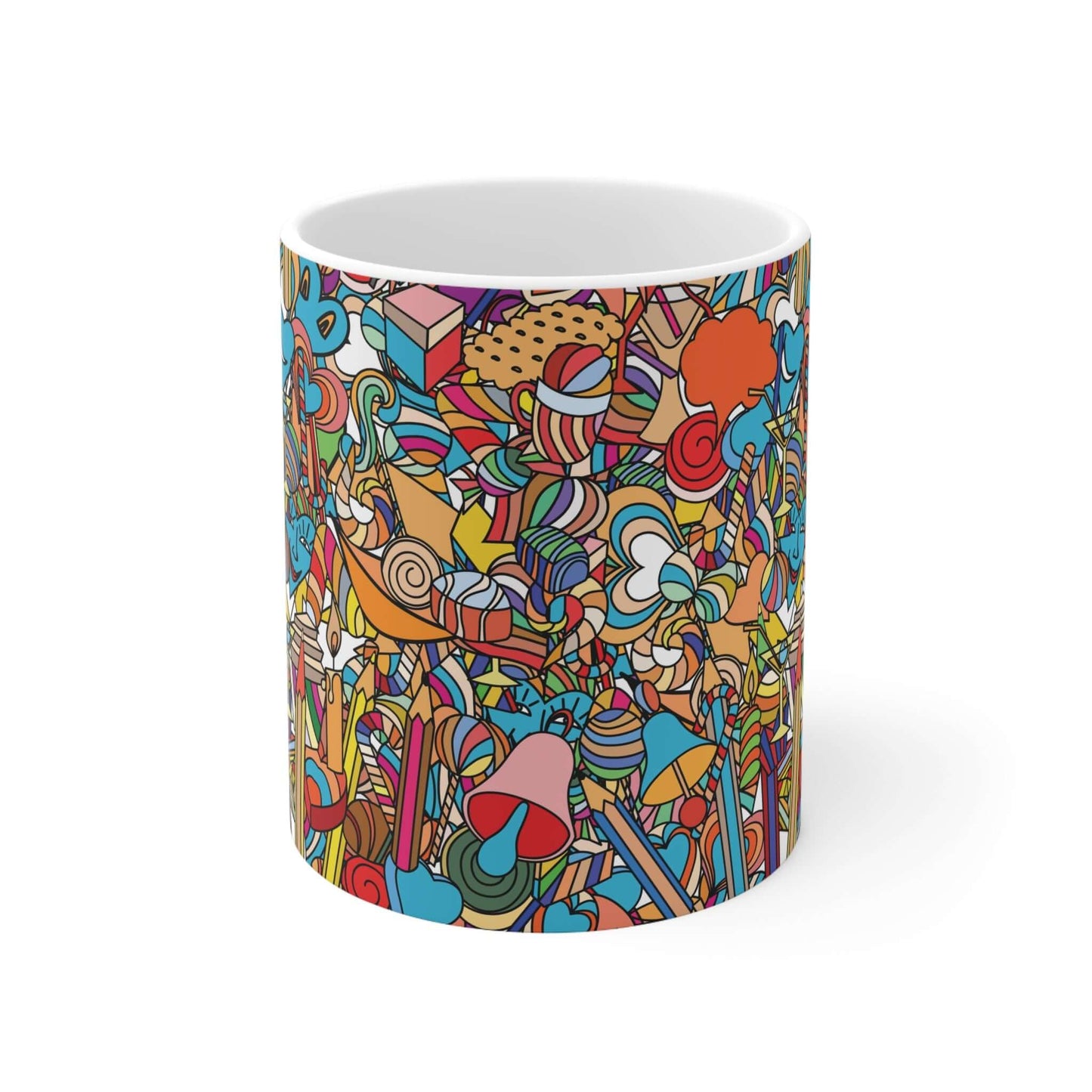 Doodle Comic Art Mug.