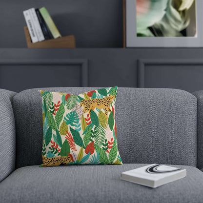 Colourful Leaves CushionIntroducing our latest addition to our luxurious home decor collection: the Colourful Leaves Cushion. Its delicate decri design showcases stunning, vibrant hues that will elevate any room. Embrace elegance and sophistication with t