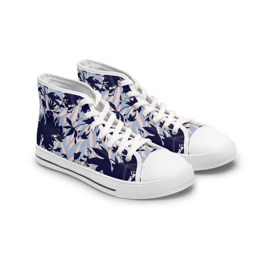 Women's Botanical Flowers  High Top Sneakers