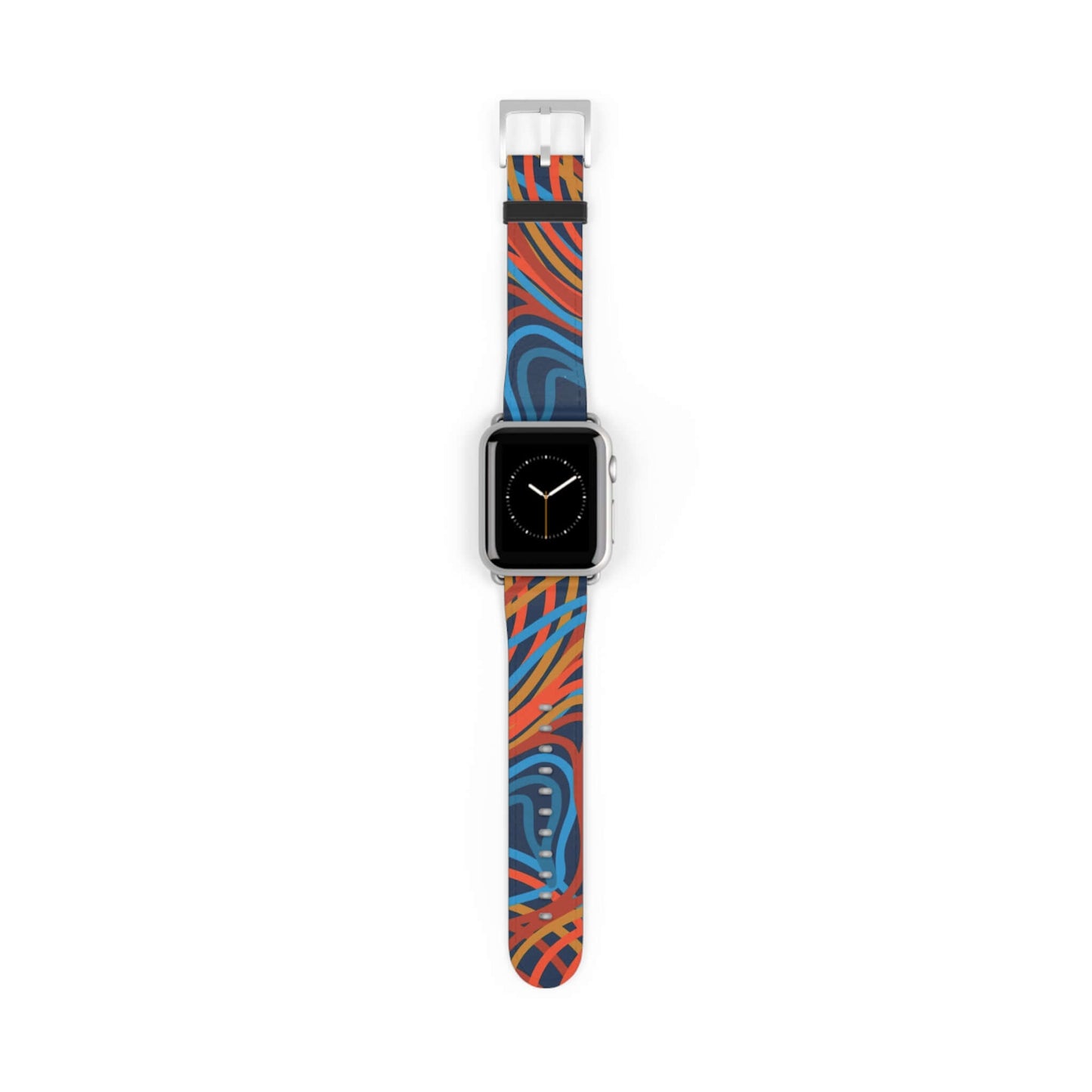 Futuristic Art Apple Watch BandIntroducing the Futuristic Art Apple Watch Band - a masterful fusion of technology and art. Created for the sophisticated and exclusive, this band features a modern design that will elevate your style. With its sleek and fut