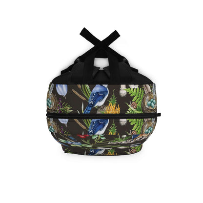 Blue Tit Bird BackpackIntroducing our Blue Tit Bird Backpack, a stylish and practical accessory for the fashion-forward nature lover. With its vibrant blue colour and intricate bird design, this backpack is sure to turn heads. Stay organized and on-trend