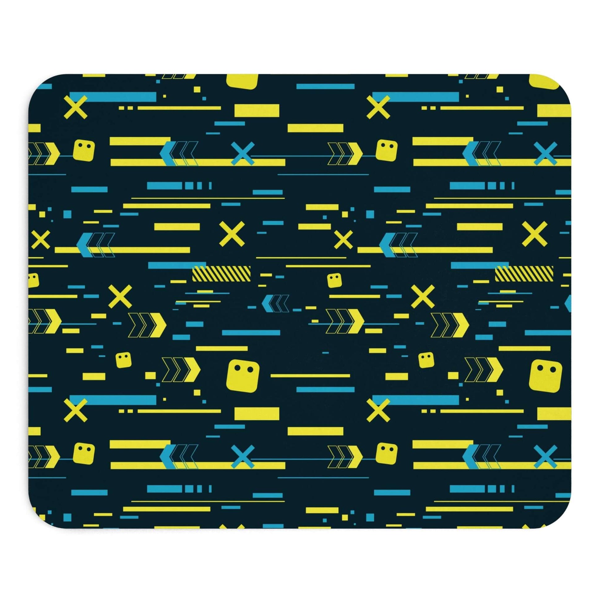 Cyberpunk Mouse PadOutfit your lair with a Cyberpunk Mouse Pad that's sure to elevate your online espionage game. With a sleek design inspired by the neon-lit streets of Night City, this pad will keep your mouse movements smooth and precise, giving you th