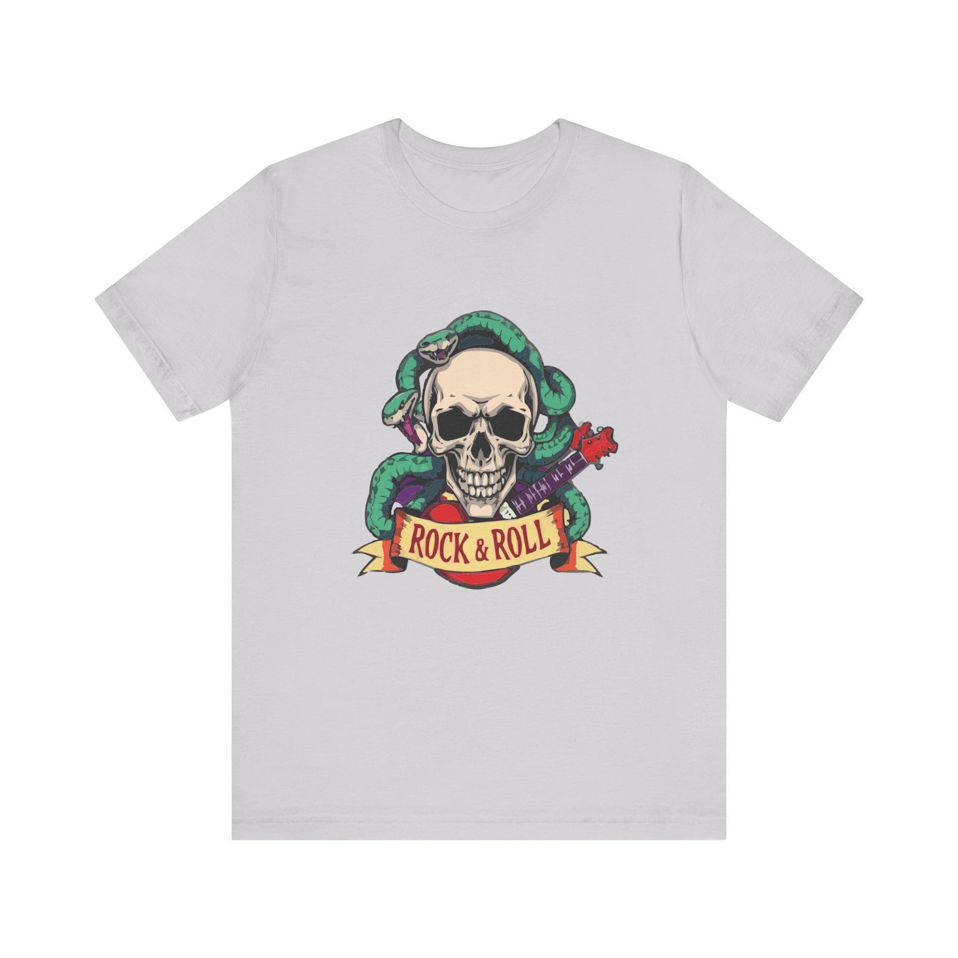 Rock & Roll Skull Men`s Tee  