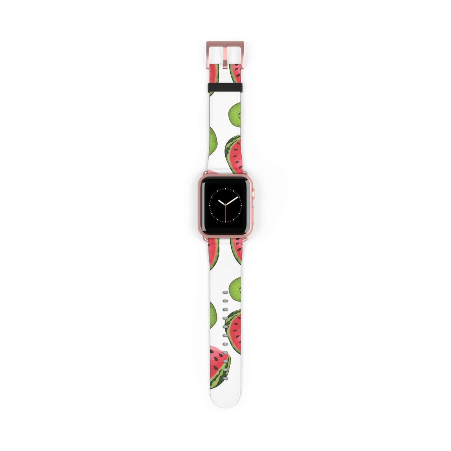 £41.87Kiwi Fruit & Watermelon Apple Watch BandIntroducing a touch of luxury to your Apple Watch with our Kiwi Fruit & Watermelon band. Made with premium materials, this band adds a touch of sophistication to your everyday style. Upgrade your look and expe