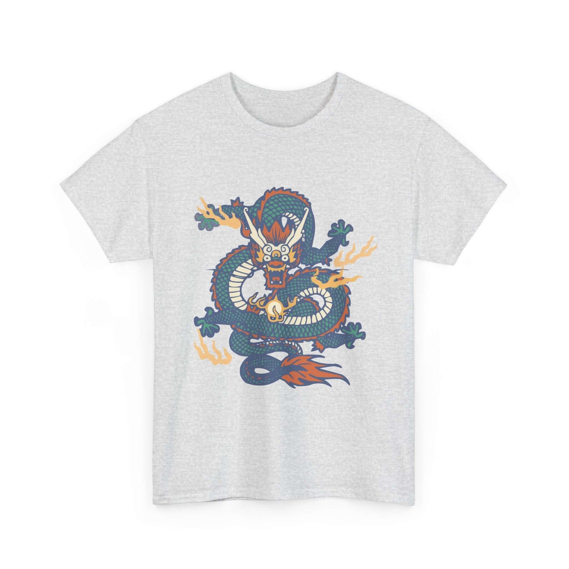 Unisex Snake T-Shirt with bold dragon-snake graphic, 100% cotton, perfect for snake lovers and unique fashion enthusiasts.