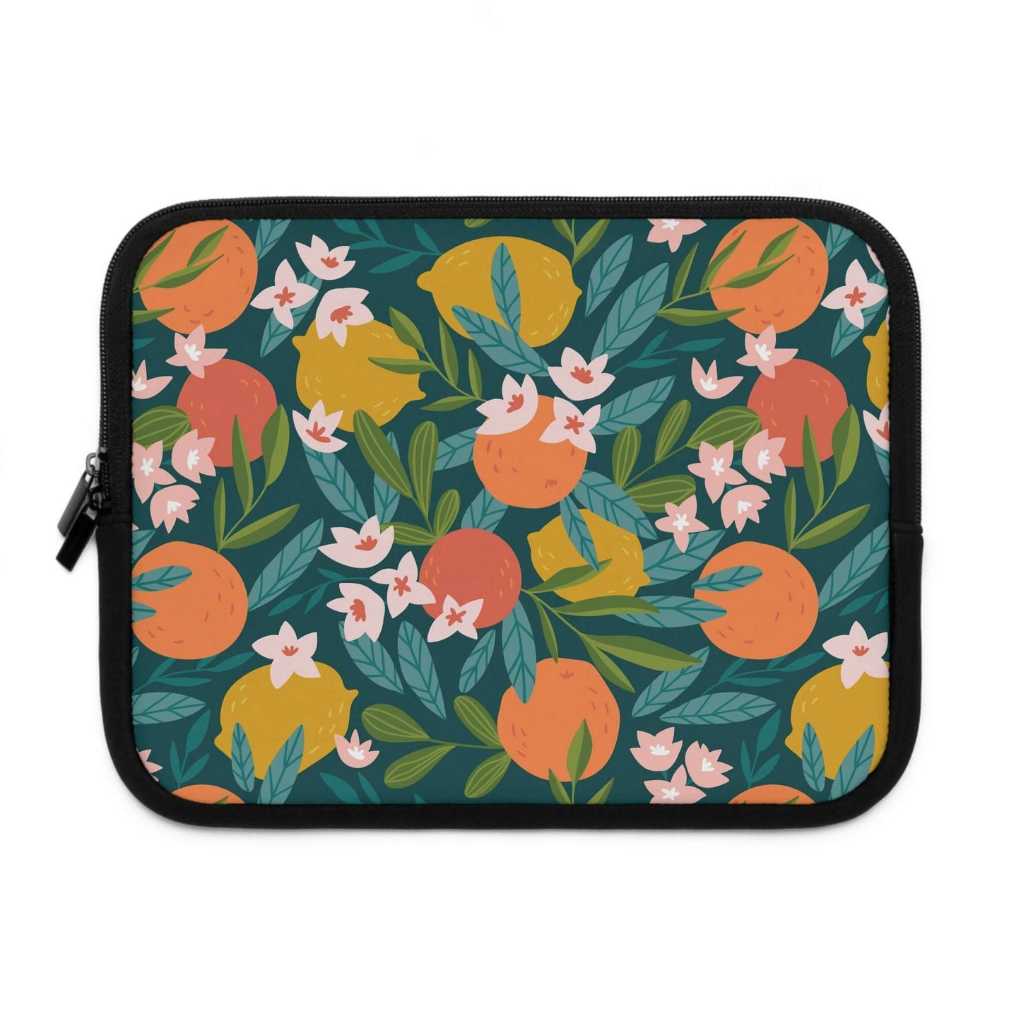 Summer Fruits Laptop SleeveSafeguard your laptop in style with our Summer Fruits Laptop Sleeve. Made from durable materials, this sleeve provides superior protection against scratches and spills, while the eye-catching design adds a touch of personality t