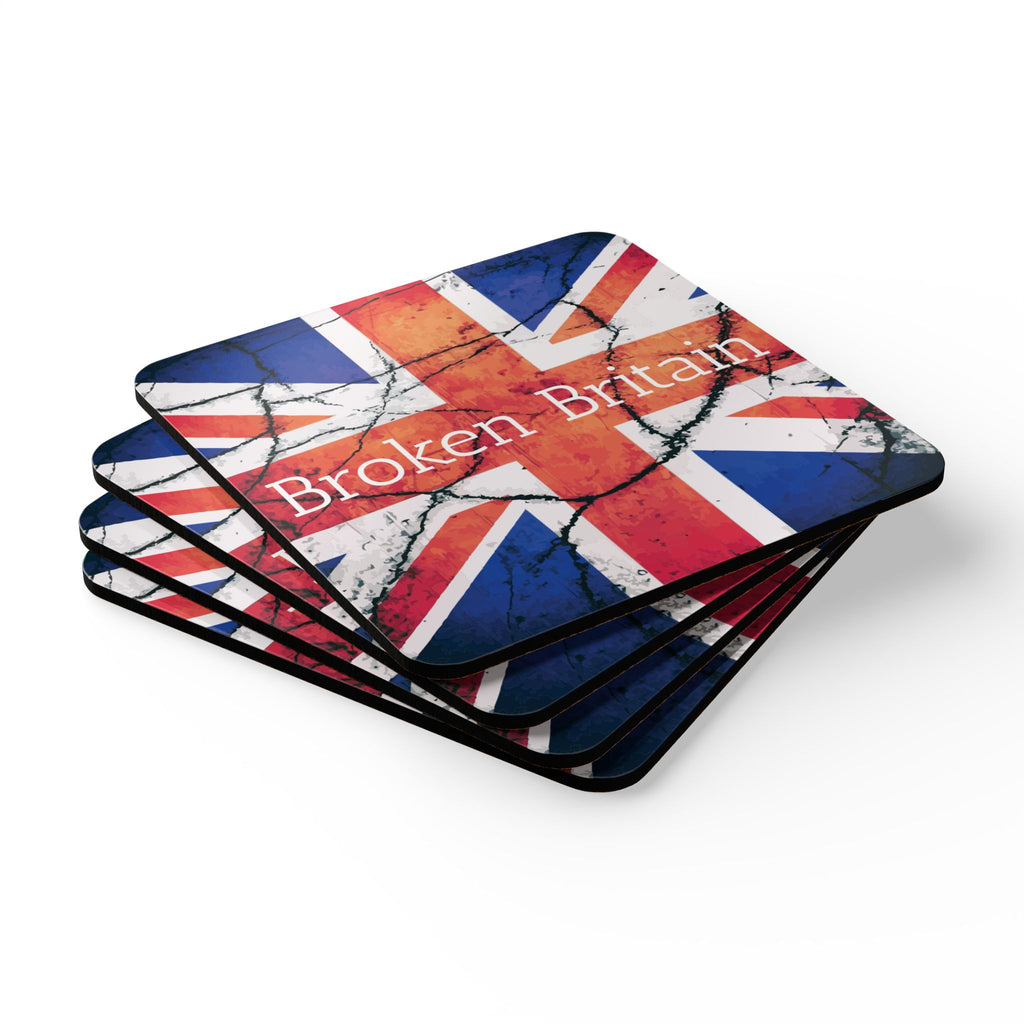 Broken Britain Coaster Set  
