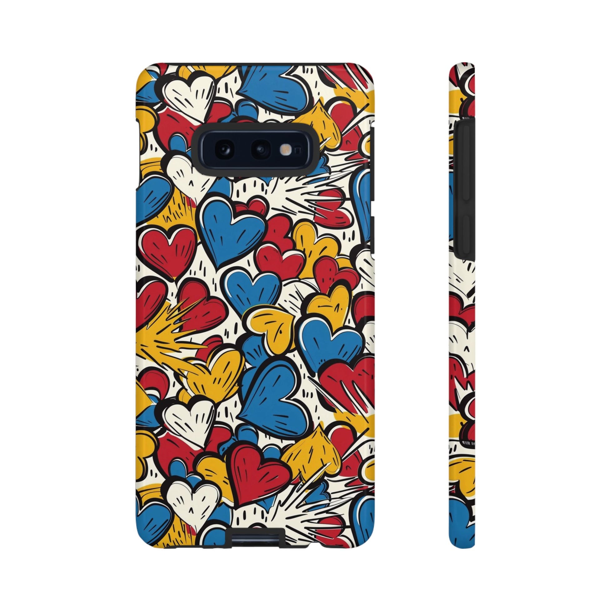 Colorful Heart Phone Case  