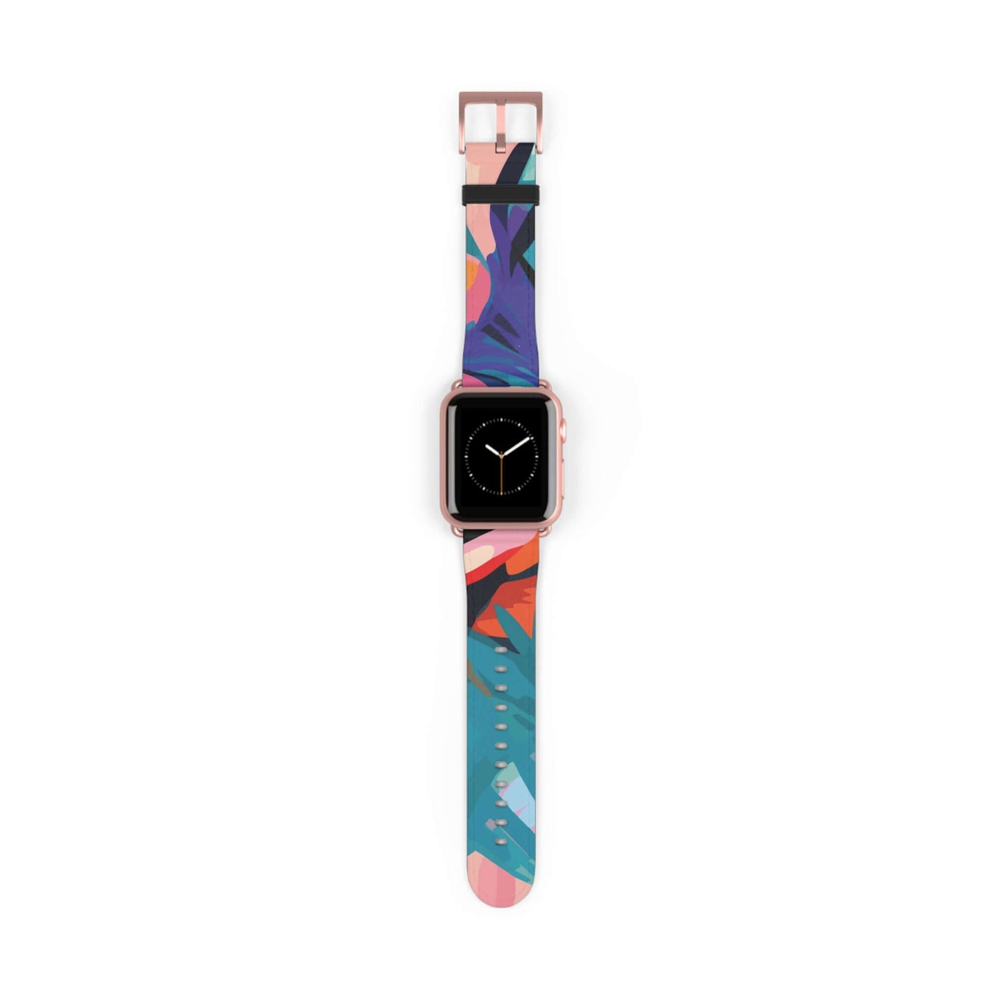 £41.87Flower Art Apple Watch BandTransform your Apple Watch into a masterpiece with our Flower Art band. The delicate dewcris create a sophisticated and exclusive look, perfect for those who appreciate the finer things in life. Upgrade your wrist game and