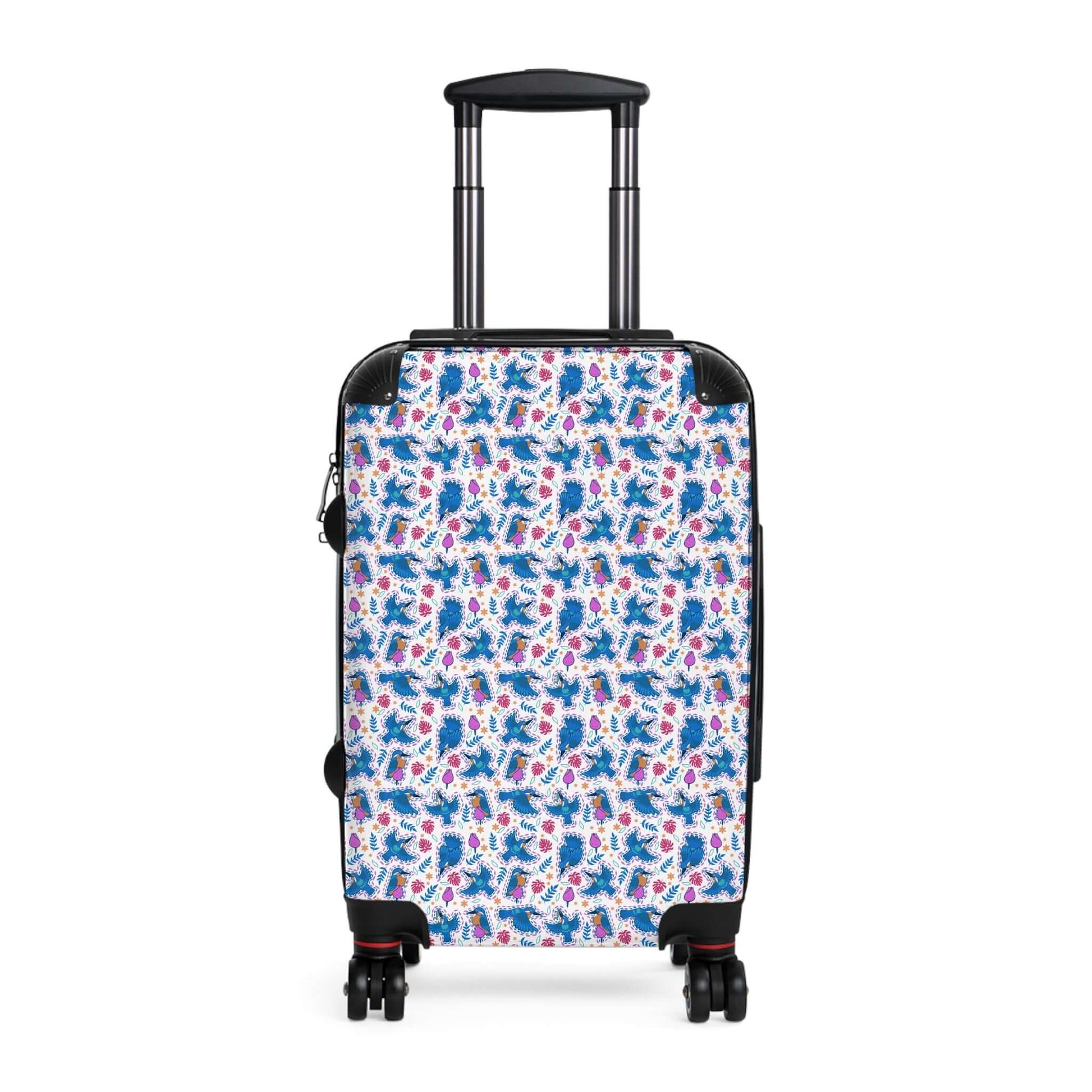 Kingfisher Bird SuitcaseTravel in style with our Kingfisher Bird Suitcase. Made with durable materials, this exquisite suitcase features intricate details of the majestic kingfisher bird. Take flight on your next adventure knowing your belongings are secu