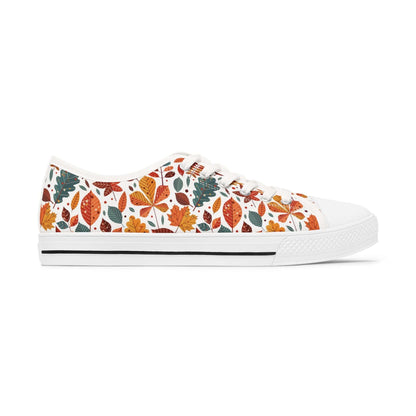 Autumn Season Women's Low Top Sneakers.