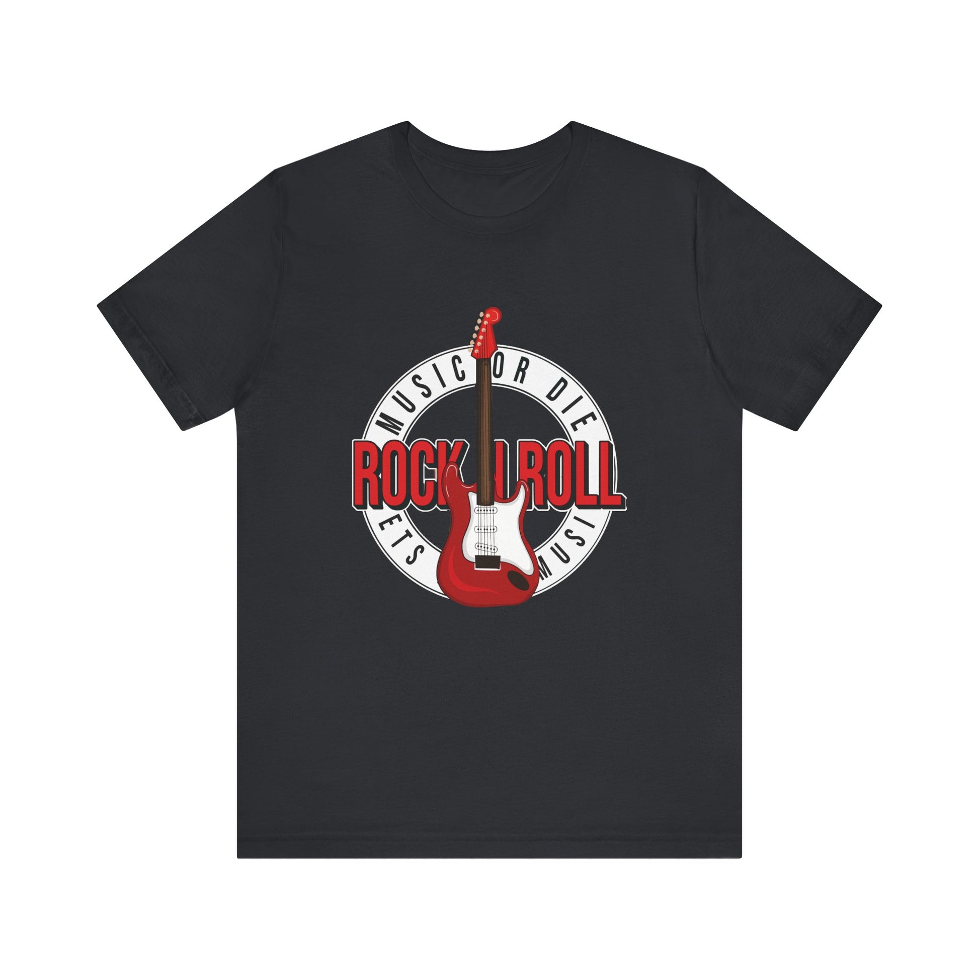 Men`s Rock & Roll Guitar Tee  