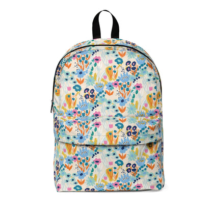 £60.19Colourful Floral BackpackIntroducing the Colourful Floral Backpack - a vibrant and stylish accessory that will elevate your everyday look. Made with high-quality materials, it boasts a unique dewcrip design that adds a touch of whimsy to your ensemb