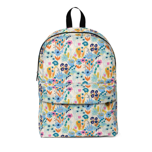 £60.19Colourful Floral BackpackIntroducing the Colourful Floral Backpack - a vibrant and stylish accessory that will elevate your everyday look. Made with high-quality materials, it boasts a unique dewcrip design that adds a touch of whimsy to your ensemb