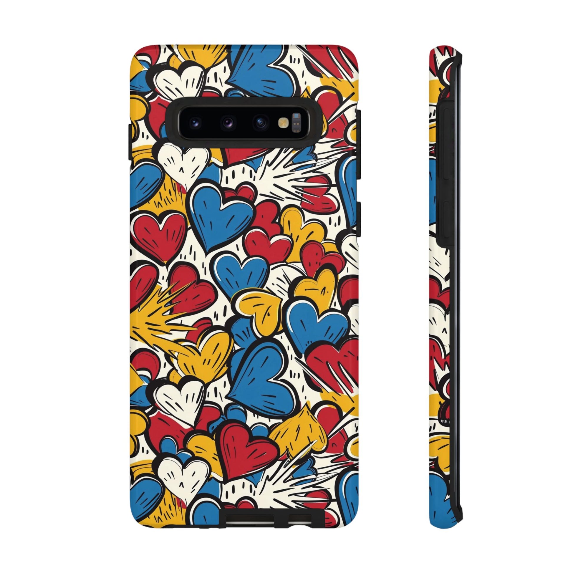 Colorful Heart Phone Case  