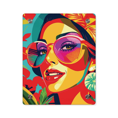 Woman Wearing Lipstick Acrylic PrintMake a statement with our Woman Wearing Lipstick Acrylic Print. Bold and vibrant, this piece is perfect for those who appreciate the beauty of expression. Adorn your walls with this modern and artistic print that will e