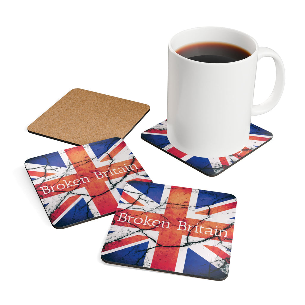 Broken Britain Coaster Set  