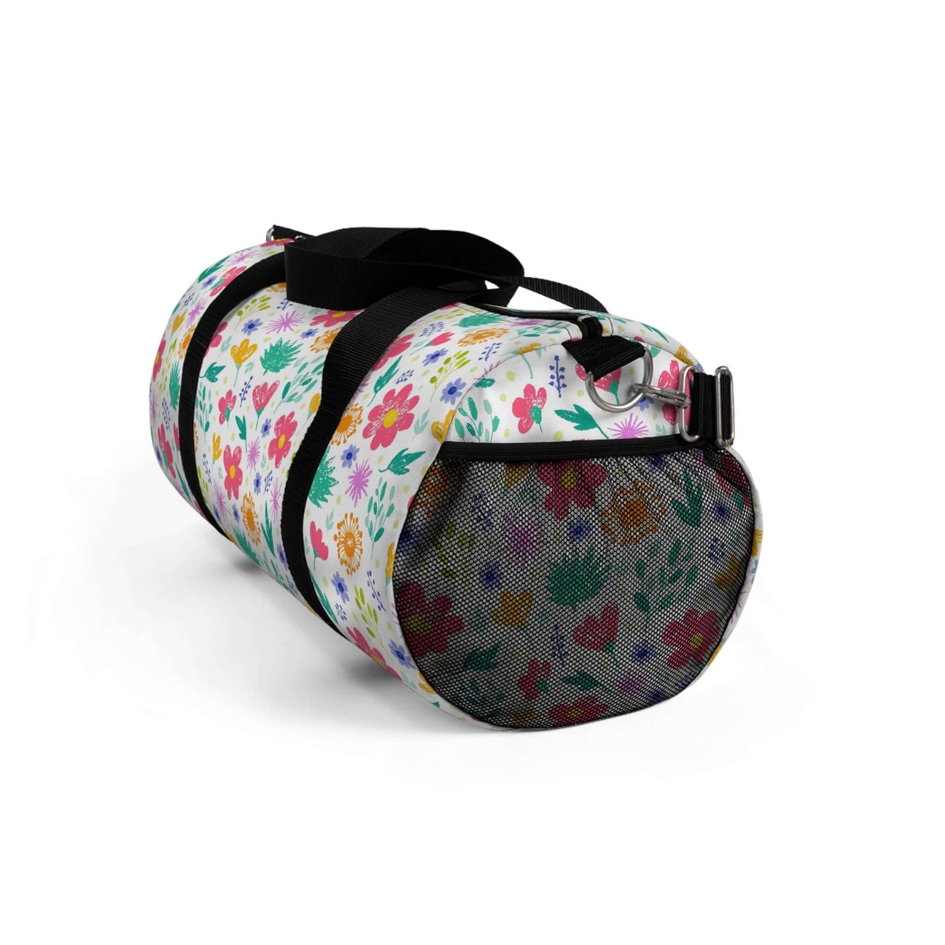 £73.00Flower Style Duffel BagThe Flower Style Duffel Bag combines functionality and style, making it the perfect accessory for any traveler. With its spacious interior and durable construction, this bag can hold all your essentials while keeping them safe