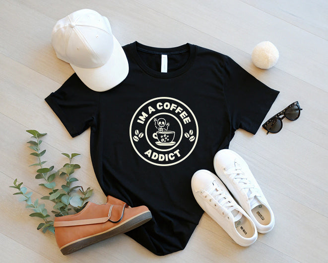 Unisex Coffee Addict T-Shirt  