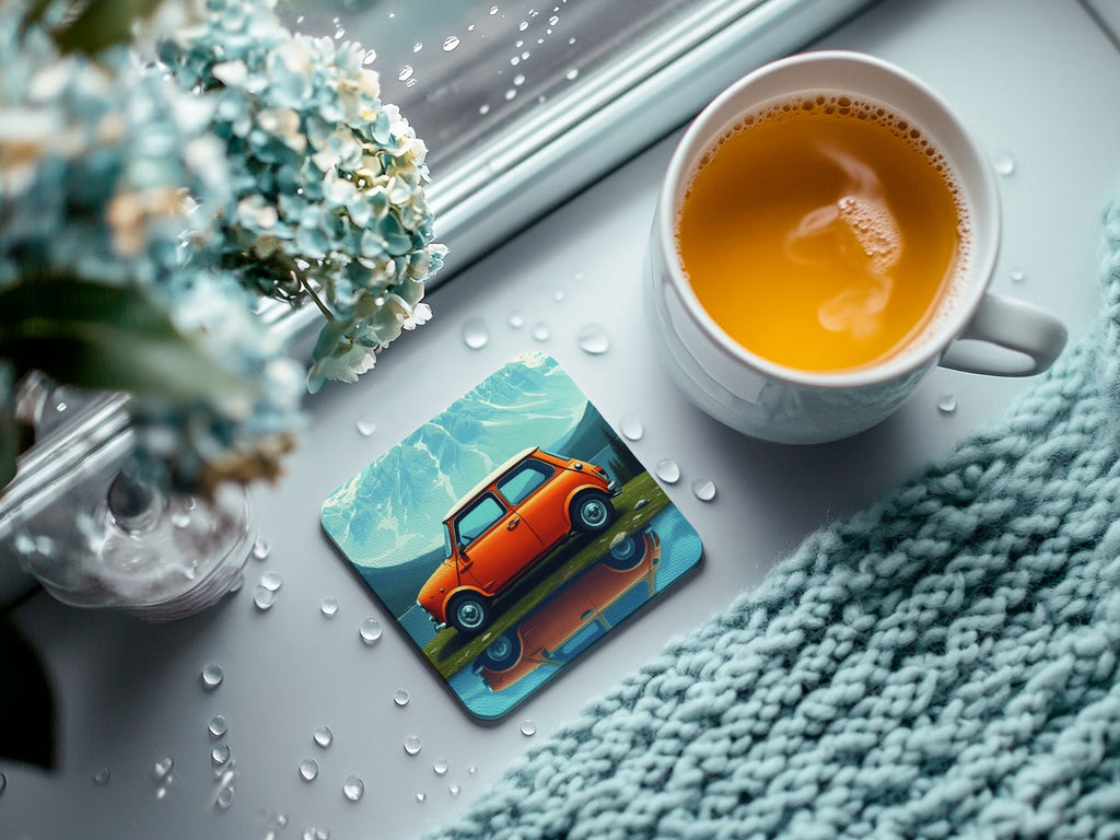 Mini Set In Mountains Coaster Set  
