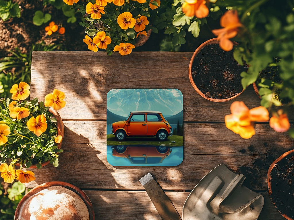 Mini Set In Mountains Coaster Set  