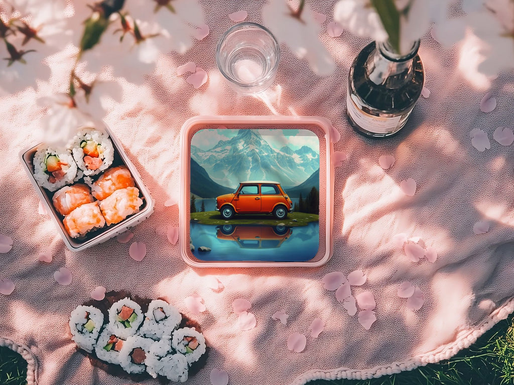 Mini Set In Mountains Coaster Set  