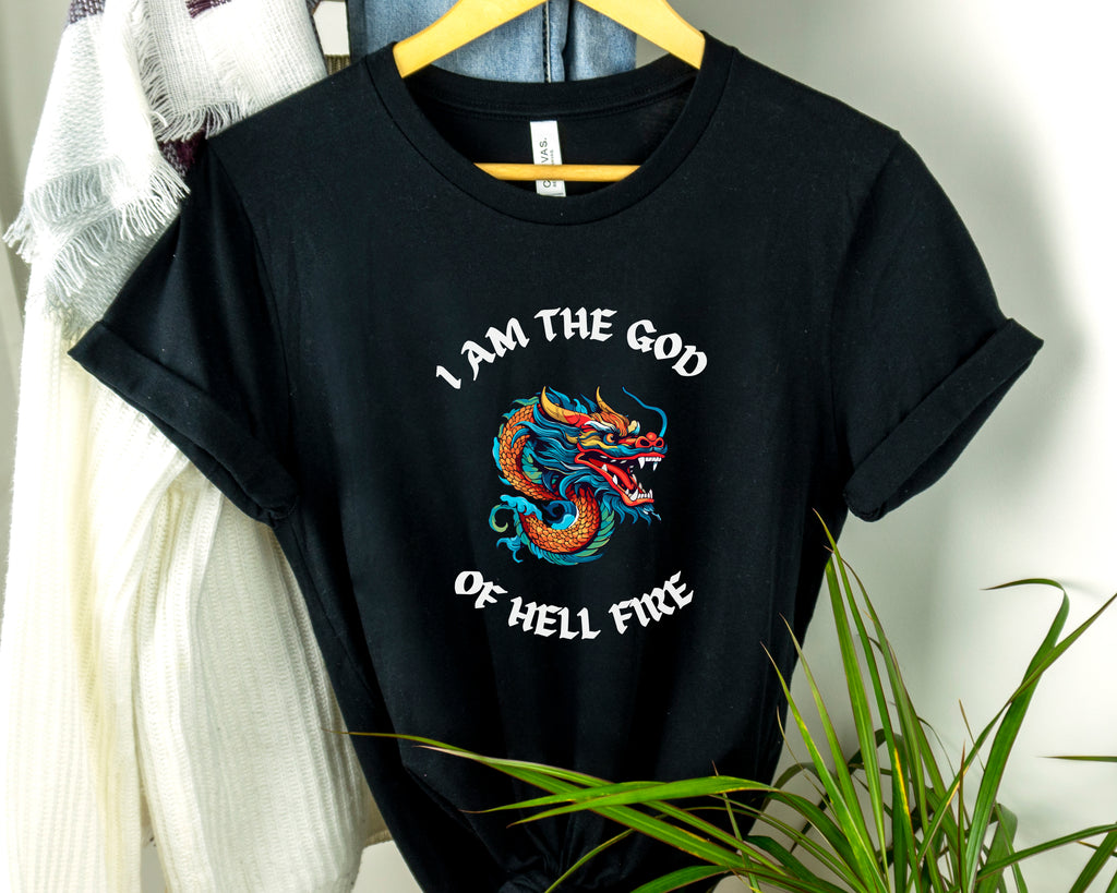 Men`s I Am the God of Hell Fire Tee  