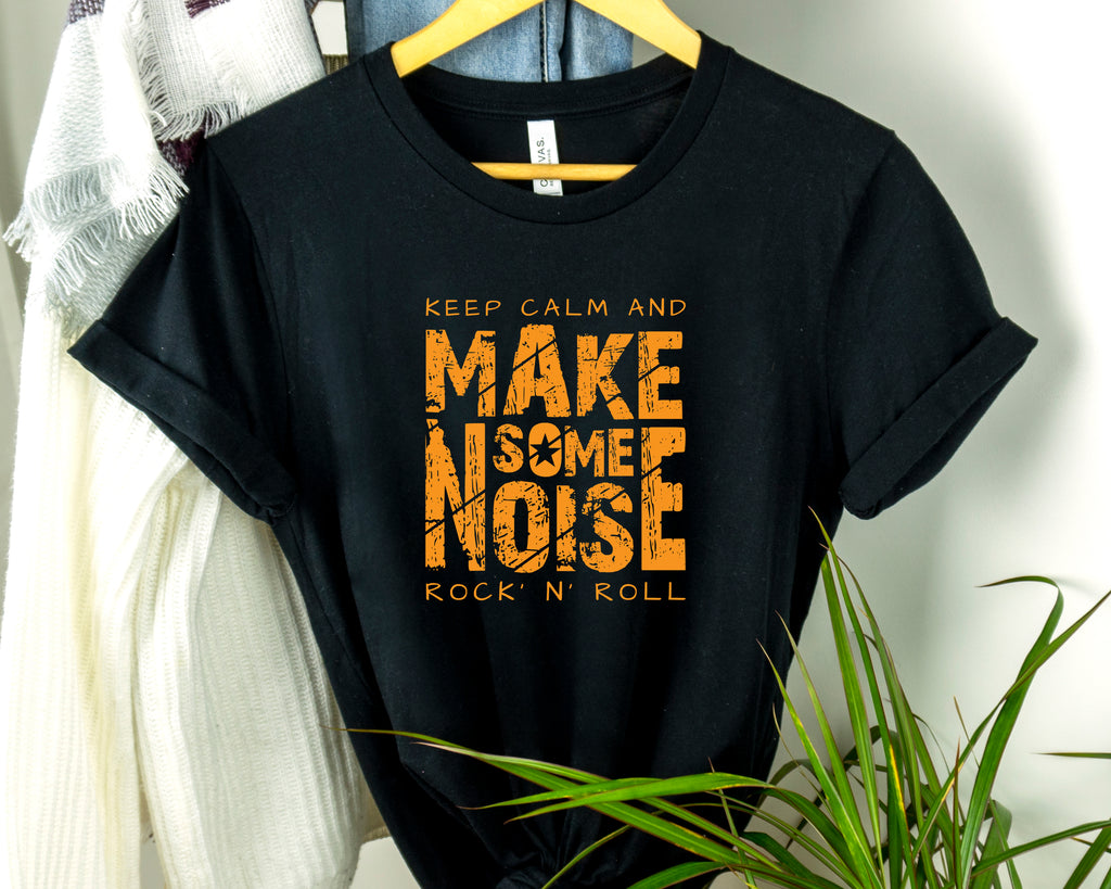 Men`s  Keep Calm and Make Some Noise Tee  
