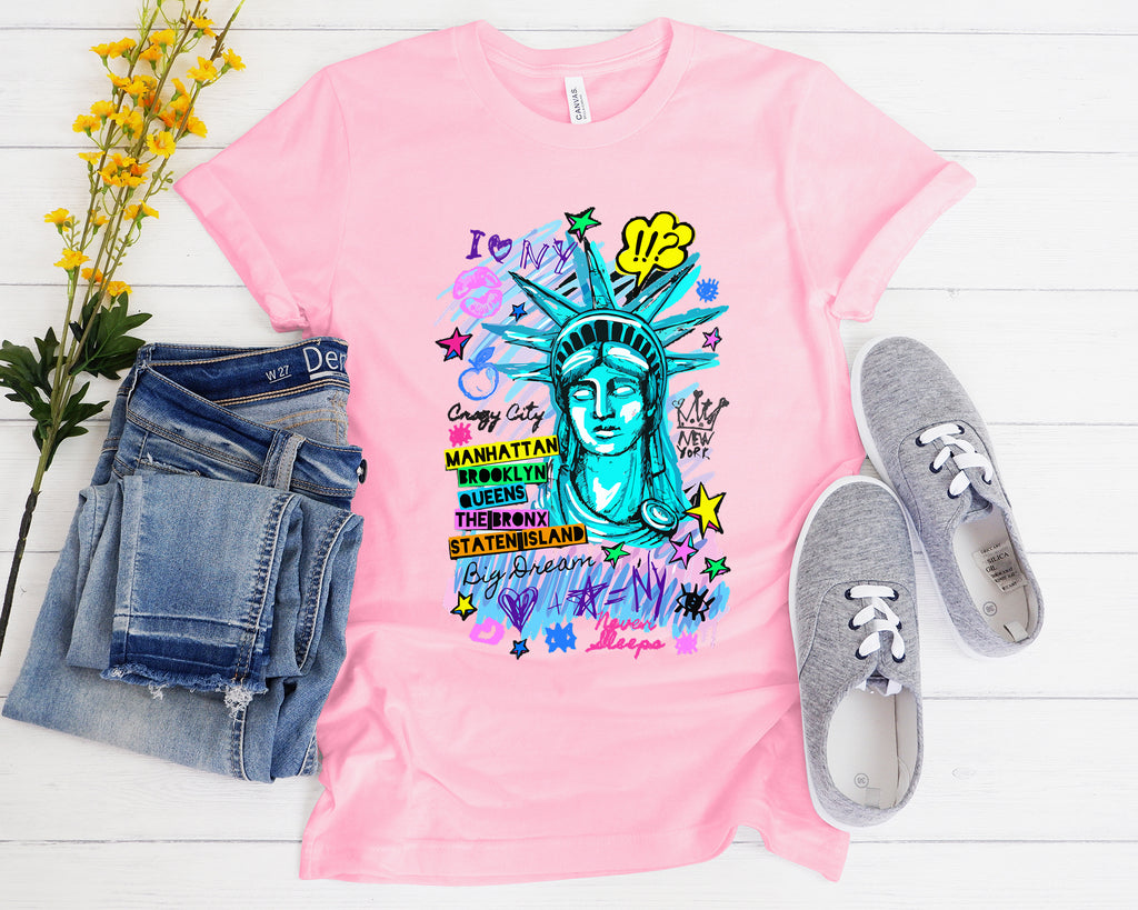 Women`s NYC Art Tee  