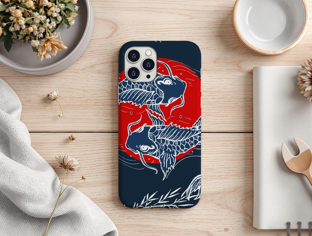 Koi Fish Art Phone Case  