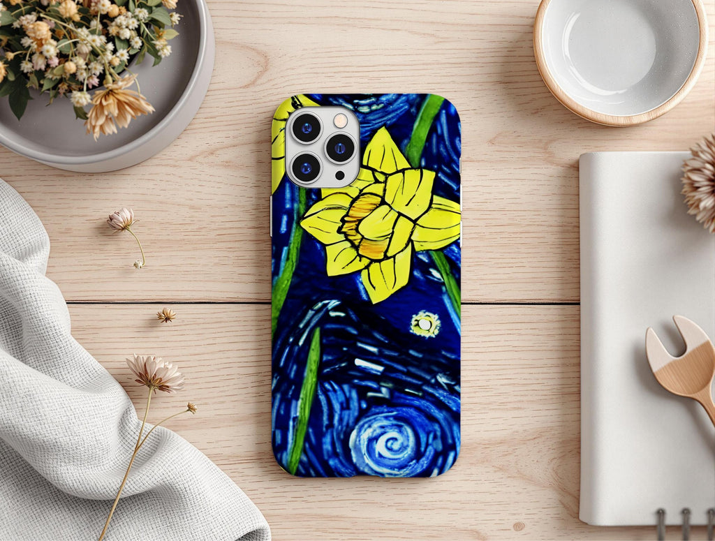 Floral Daffodill Phone Case  