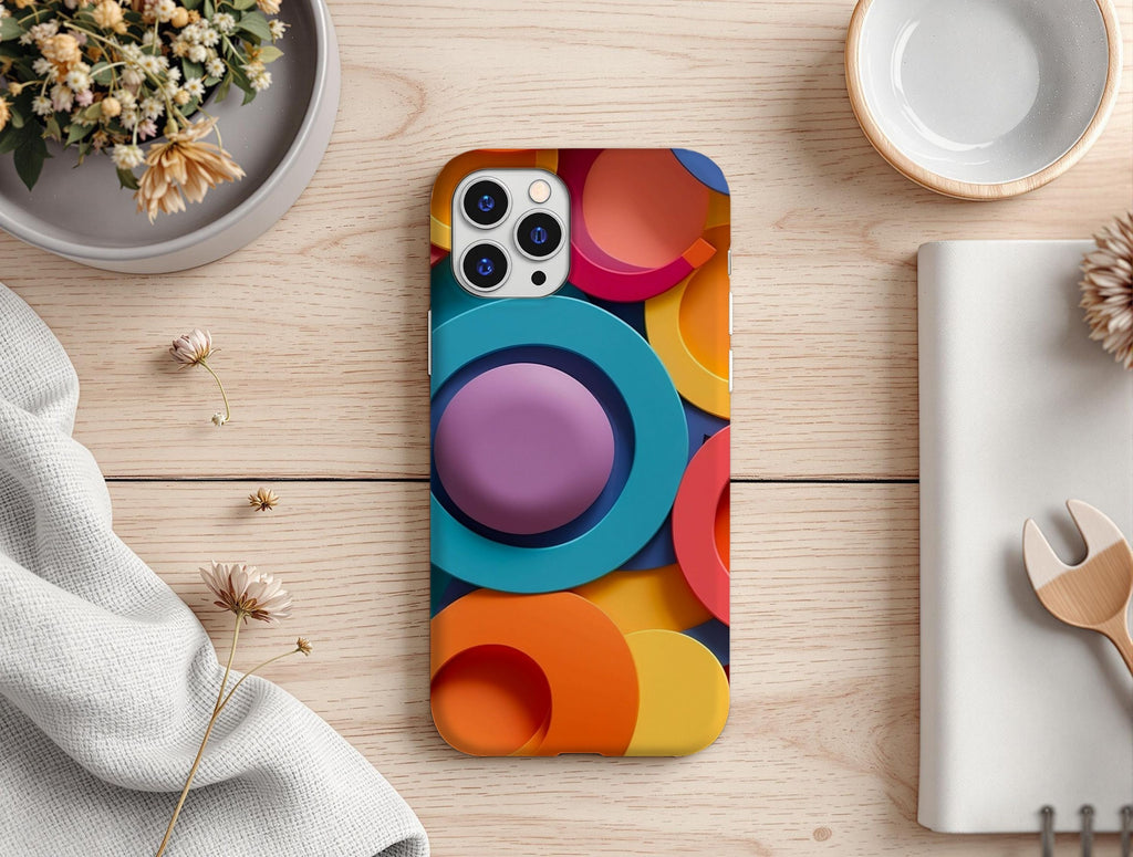 Colourful Circles Phone Case  