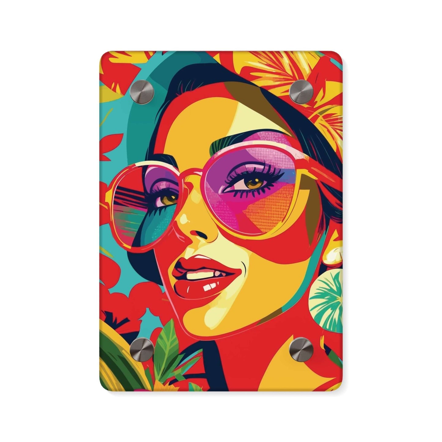 Woman Wearing Lipstick Acrylic PrintMake a statement with our Woman Wearing Lipstick Acrylic Print. Bold and vibrant, this piece is perfect for those who appreciate the beauty of expression. Adorn your walls with this modern and artistic print that will e